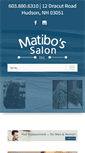 Mobile Screenshot of matibossalon.com